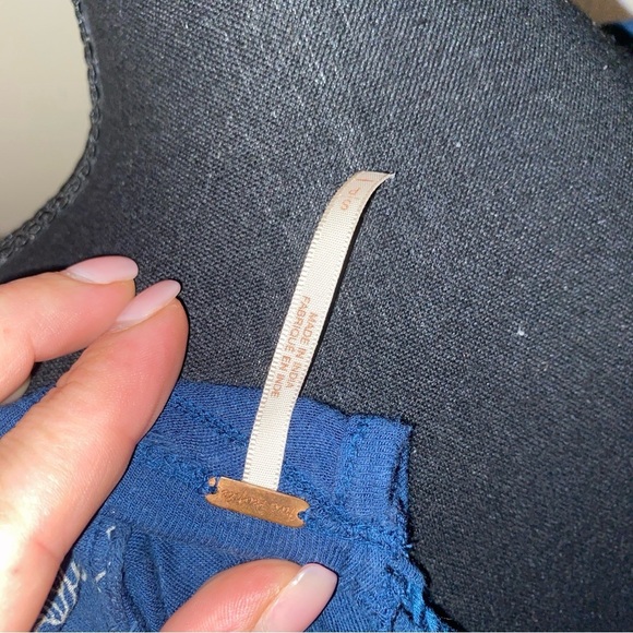 Free People‎ Blue Bohemian Blouse - Picture 5 of 10